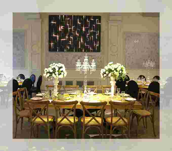 שולחן מהודר בחתונת שישי